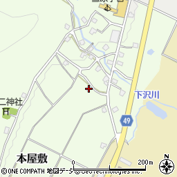 新潟県十日町市本屋敷丁-1351周辺の地図