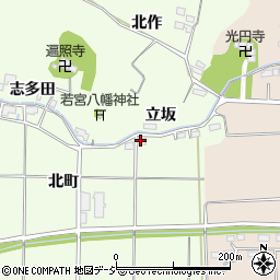 福島県いわき市平下片寄北町周辺の地図