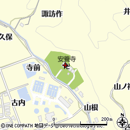 福島県いわき市平下平窪山根22周辺の地図