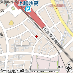 Ｊネットレンタカー上越妙高駅前店周辺の地図
