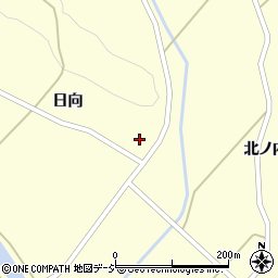 福島県白河市表郷小松日向176周辺の地図