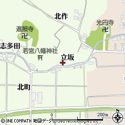 福島県いわき市平下片寄立坂103周辺の地図