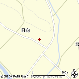 福島県白河市表郷小松日向172周辺の地図