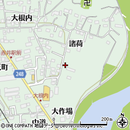 福島県いわき市平赤井諸荷139周辺の地図