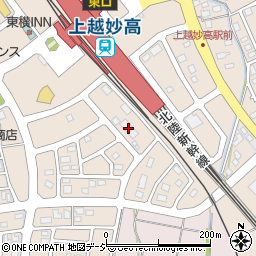 サーパス上越妙高駅前周辺の地図