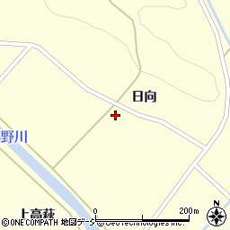 福島県白河市表郷小松日向198周辺の地図