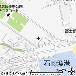 石川県七尾市石崎町丁周辺の地図