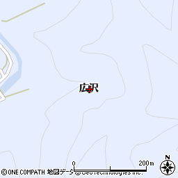 福島県石川郡古殿町鎌田広沢周辺の地図