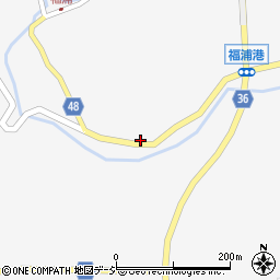 石川県羽咋郡志賀町福浦港コ周辺の地図
