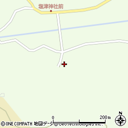 石川県七尾市中島町塩津ケ周辺の地図