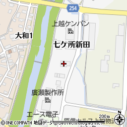 関東日本フード株式会社　上越営業部周辺の地図
