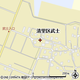 武士神社周辺の地図