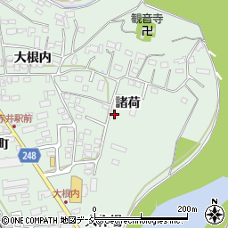 福島県いわき市平赤井諸荷144周辺の地図