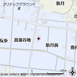 福島県いわき市四倉町細谷胎月前周辺の地図