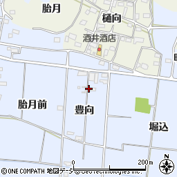 福島県いわき市四倉町細谷豊向周辺の地図