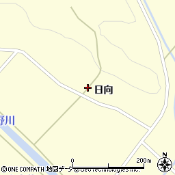 福島県白河市表郷小松日向156周辺の地図