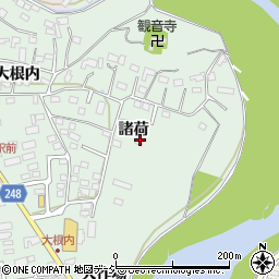 福島県いわき市平赤井諸荷146周辺の地図