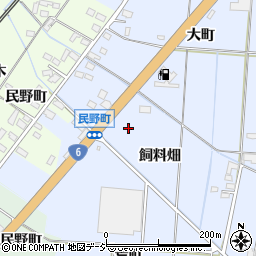 福島県いわき市四倉町細谷飼料畑周辺の地図