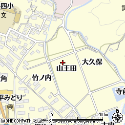 福島県いわき市平下平窪周辺の地図