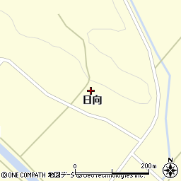福島県白河市表郷小松日向151周辺の地図