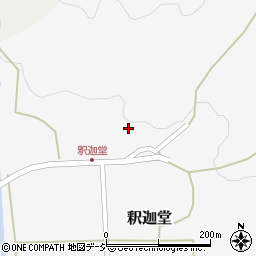 石川県羽咋郡志賀町釈迦堂ト周辺の地図