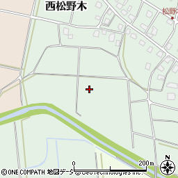 新潟県上越市西松野木周辺の地図