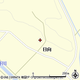 福島県白河市表郷小松日向120周辺の地図