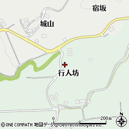 福島県石川郡浅川町東大畑行人坊3-3周辺の地図
