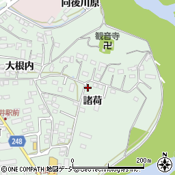 福島県いわき市平赤井諸荷168周辺の地図