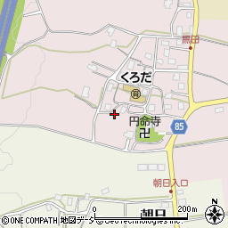 新潟県上越市黒田599周辺の地図