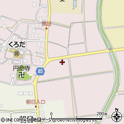 新潟県上越市黒田205周辺の地図