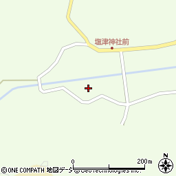 石川県七尾市中島町塩津ユ周辺の地図