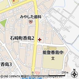 公文式能登香島中学校前教室周辺の地図