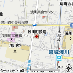 福島県石川郡浅川町周辺の地図