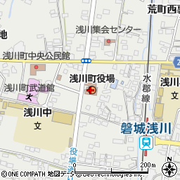 福島県浅川町（石川郡）周辺の地図