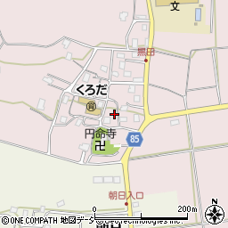 新潟県上越市黒田604周辺の地図