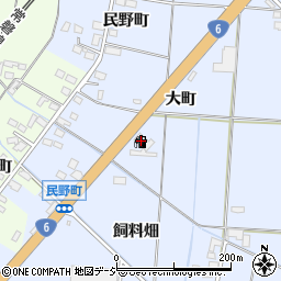 福島県いわき市四倉町細谷大町周辺の地図