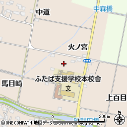 福島県いわき市平馬目火ノ宮周辺の地図