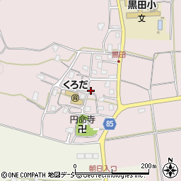 新潟県上越市黒田607-1周辺の地図