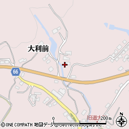 福島県いわき市好間町大利井田木26-2周辺の地図