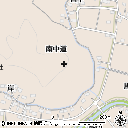 福島県いわき市平馬目（南中道）周辺の地図