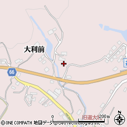 福島県いわき市好間町大利井田木26周辺の地図