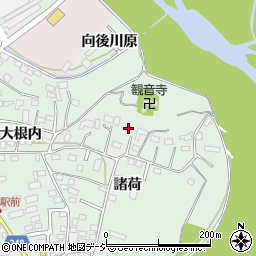 福島県いわき市平赤井諸荷171周辺の地図