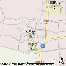 新潟県上越市黒田550-1周辺の地図