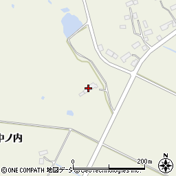 福島県浅川町（石川郡）小貫（中ノ内）周辺の地図