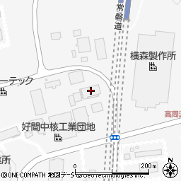 村田基準寝具ホテル棟専用工場周辺の地図