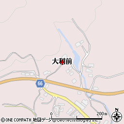 福島県いわき市好間町大利大利前周辺の地図