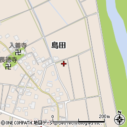 新潟県上越市島田周辺の地図