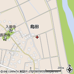 新潟県上越市島田周辺の地図