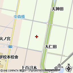 福島県いわき市四倉町大森大仁田周辺の地図